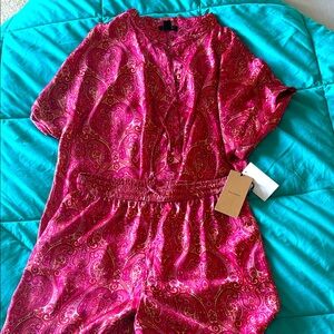 Halogen Red Paisley Garment